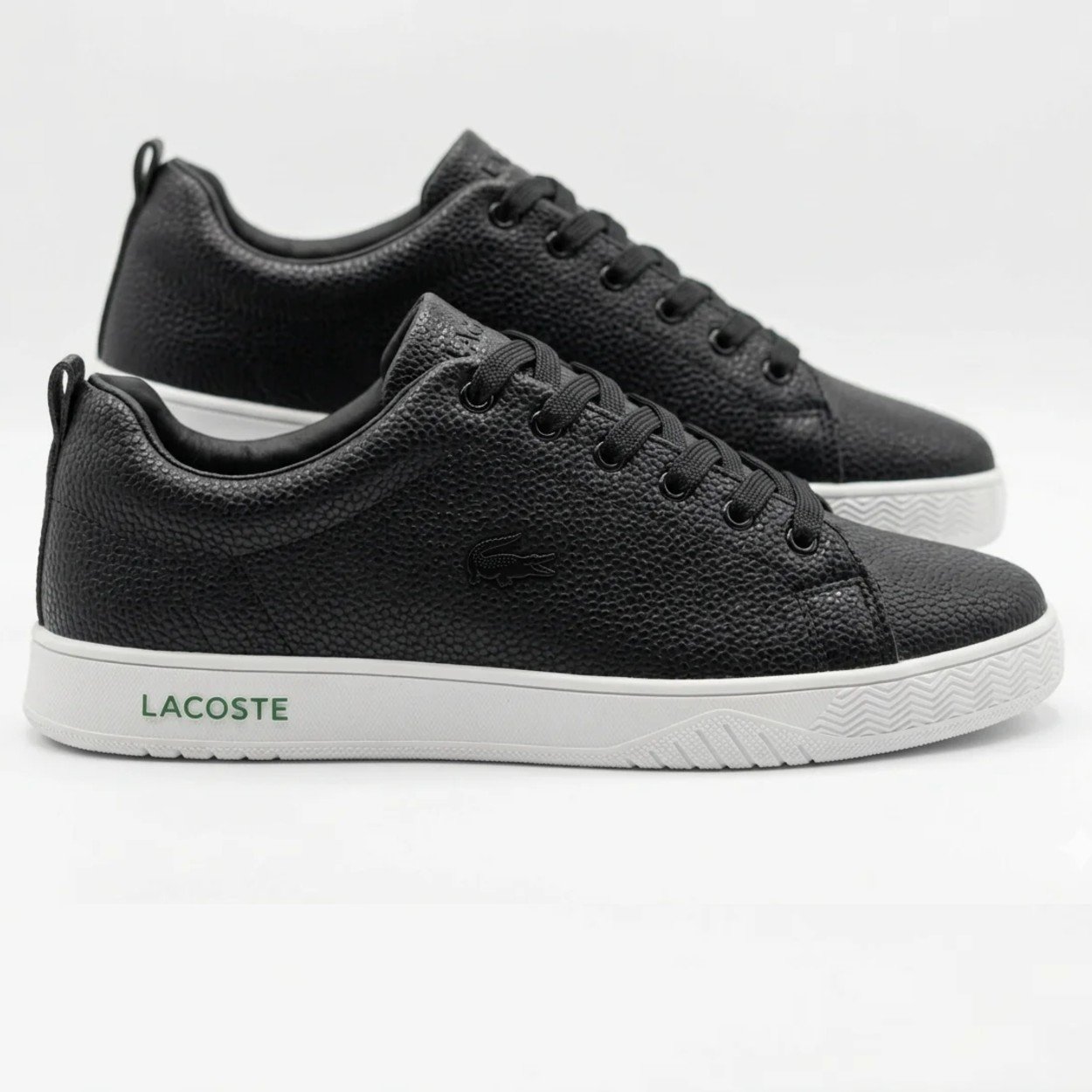 31b180b5-f229-41e7-8644-218 Lacoste Sneakers Black - الصورة 1
